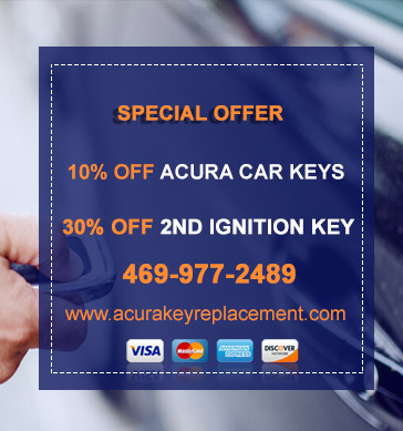 Acura key replacement Coupon